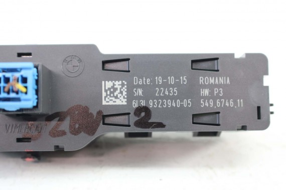 BMW 2 F45 F46 PRZEŁĄCZNIK WŁĄCZNIK 9323940 9323940 panel Gran Tourer SPORT ECO ASYSTA KIEROWCY 61319263563 61319323940 9263563