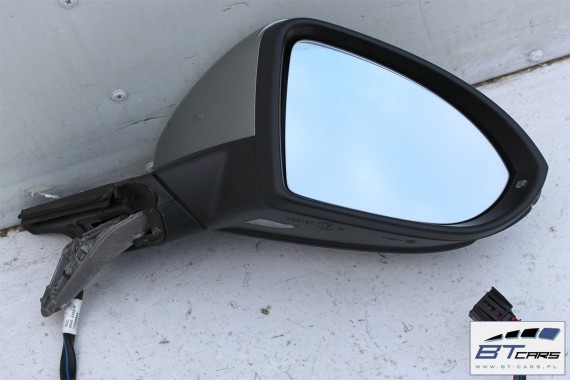 VW GOLF 7 VII LUSTERKO DRZWI PRAWE LB7W 13 pin 5G 13pin srebrny (tungsten silver metallic) pinów kabli przewodów