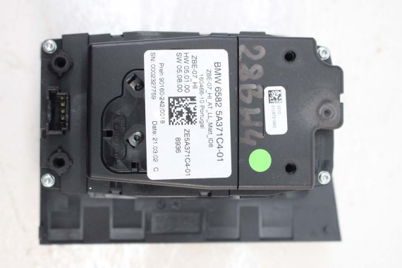 BMW 4 G26 PANEL GAŁKA DZWIGNIA BIEGÓW 5A371C4 G20 G21 G28 G29 GRAND 65825A371C4 IDRIVE POKRĘTŁO 65825A371C4 6582 5A371C4 5A371C4