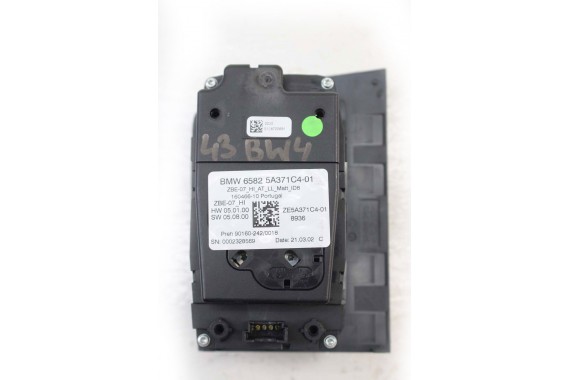 BMW 4 G26 PANEL GAŁKA DZWIGNIA BIEGÓW 5A371C4 G20 G21 G28 G29 GRAND 65825A371C4 IDRIVE POKRĘTŁO 65825A371C4 6582 5A371C4 5A371C4