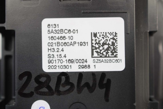 BMW i4 G26 GAŁKA DZWIGNIA BIEGÓW 5A32BC6 ZMIANY WYBIERAK LEWAREK ZMIAN 61315A32BC6 PANEL 5A5C459 5A32B88 5A68D84 5A7DFD2 5A1DE28