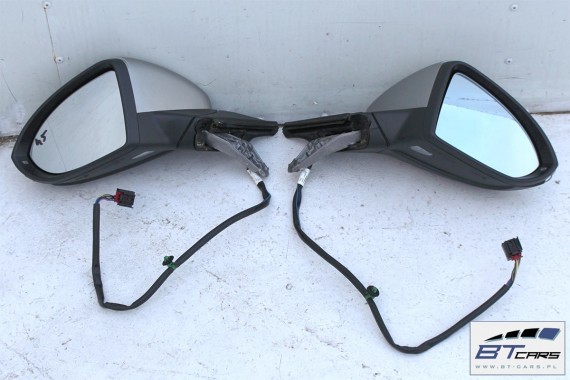 VW GOLF 7 VII LUSTERKO ZEWNĘTRZNE DRZWI LEWE 9 PIN 5G LB7W  9pin srebrny (tungsten silver metallic) pinów kabli przewodów