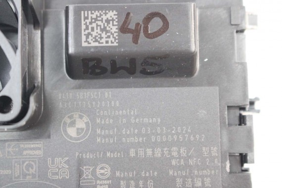 BMW 5 G61 ŁADOWARKA INDUKCYJNA 5A85F48 84105A85F48 indukcja 5A623A9 5B3F5C1 5A73DC5 5A85F48 5A623B0 5A623A9 84105A623A9 5A623A9