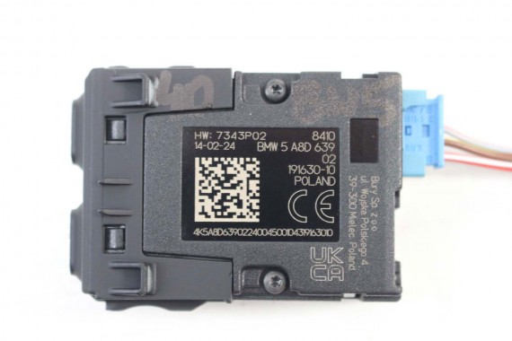 BMW 5 G60 USB 5A8D639 PORT PRZYŁĄCZE Podwójne gniazdo 84105A8D639 5A8D639 84105A8D639 5A8D639 84105A8D639 G61 5A8D639 5A8D639