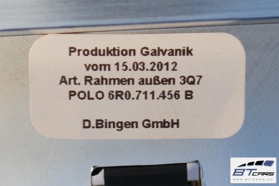 VW POLO GAŁKA ZMIANY BIEGÓW + MIESZEK 6R0711456B 6R0 711 456 6R0711113 6R0 711 113 skóra 6R0711113 6R0711456 6R0711113 6R0711113