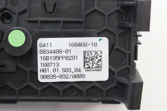 BMW 7 G12 PANEL KLIMY 6834408 6834408 TYŁ TYLNY 6834410 64116834408 6834408 6834408 6834410 6834408 6834408 6834410 64116834408