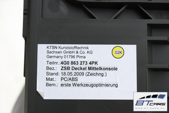 AUDI A7 LISTWY OZDOBNE LISTWA DEKOR DEKORY WYKOŃCZENIE TAPICERKA 4G0863273 4G8867409 4G8867410 4G8867419 4G8867420