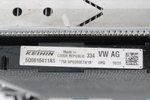 AUDI Q3 83A CHŁODNICA wody 5Q0121251HQ 5Q0121251GL KLIMY 5Q0816411AS + WENTYLATOR 5Q0959455BN 5Q0121203DE 5WA121251 5Q0121207 VW