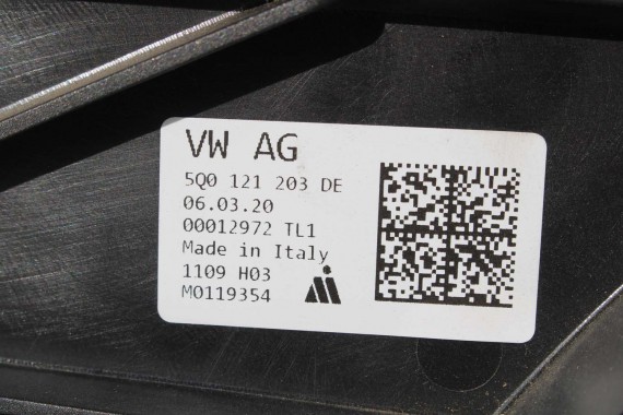 AUDI Q3 83A CHŁODNICA wody 5Q0121251HQ 5Q0121251GL KLIMY 5Q0816411AS + WENTYLATOR 5Q0959455BN 5Q0121203DE 5WA121251 5Q0121207 VW