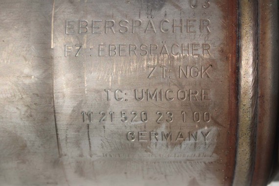 BMW 5 G30 KATALIZATOR 8685970 2.0 b B20B B48 B48B20B benzyna 252 KM 185 KW 8638227 18328685970 8685970 8685970 8685970 8685970