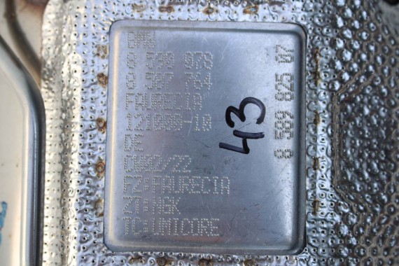 BMW 5 G30 KATALIZATOR DPF 8589825 8590078 SILNIK B47 D20A diesel B47D20 G31 190KM 140KW 2.0d G31 18328589825 18328590078 FILTR