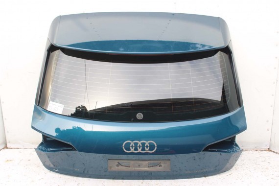 AUDI E TRON TYŁ KLAPA BAGAŻNIKA tylna + szyba AS3 LV5Z S1S1 Niebieski S1 V5Z ETRON  4KE827025B 4KE845501 4KE 827 025 4KE 845 501