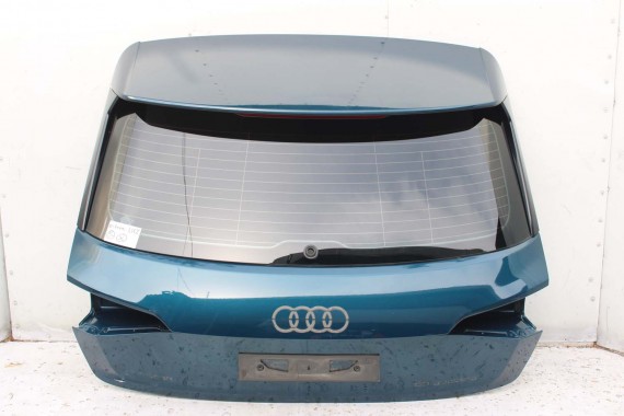 AUDI E TRON TYŁ KLAPA BAGAŻNIKA tylna + szyba AS3 LV5Z S1S1 Niebieski S1 V5Z ETRON  4KE827025B 4KE845501 4KE 827 025 4KE 845 501