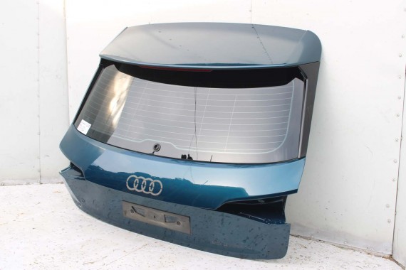 AUDI E TRON TYŁ KLAPA BAGAŻNIKA tylna + szyba AS3 LV5Z S1S1 Niebieski S1 V5Z ETRON  4KE827025B 4KE845501 4KE 827 025 4KE 845 501