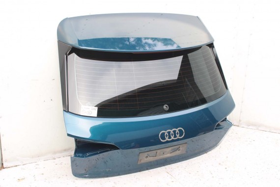 AUDI E TRON TYŁ KLAPA BAGAŻNIKA tylna + szyba AS3 LV5Z S1S1 Niebieski S1 V5Z ETRON  4KE827025B 4KE845501 4KE 827 025 4KE 845 501