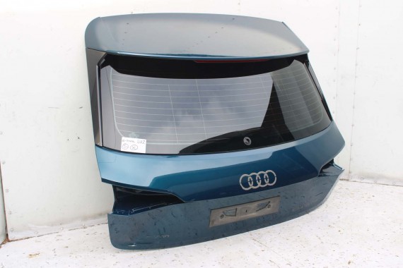 AUDI E TRON TYŁ KLAPA BAGAŻNIKA tylna + szyba AS3 LV5Z S1S1 Niebieski S1 V5Z ETRON  4KE827025B 4KE845501 4KE 827 025 4KE 845 501