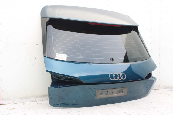 AUDI E TRON TYŁ KLAPA BAGAŻNIKA tylna + szyba AS3 LV5Z S1S1 Niebieski S1 V5Z ETRON  4KE827025B 4KE845501 4KE 827 025 4KE 845 501