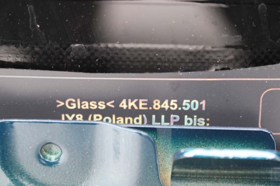 AUDI E TRON TYŁ KLAPA BAGAŻNIKA tylna + szyba AS3 LV5Z S1S1 Niebieski S1 V5Z ETRON  4KE827025B 4KE845501 4KE 827 025 4KE 845 501