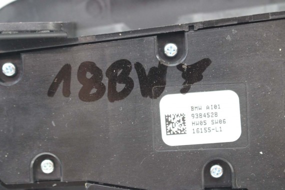 BMW 7 G12 PANEL PRZYCISK 9384527 9384528 61319384527 61319384528 Przełącznik regulacji fotela 61319302925 9384527 9384528 LCi