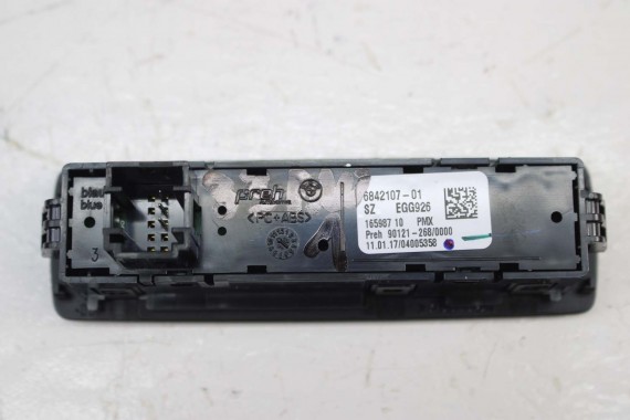 BMW i3 l01 PANEL 6842107 I3 I01 LCi LIFT 61316842107 PRZYCISK 6842107 przełącznik STEROWNIK KONSOLI ŚRODKOWEJ SPORT ECO 6842107