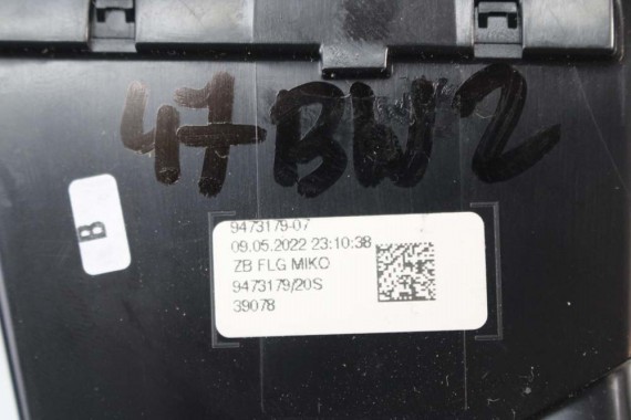 BMW 2 U06 WLOT 9473179 51169473179 KRATKA WLOTU 9473179 WYKOŃCZENIE TUNELU ŚRODKOWEGO X1 X2 9473179  9473179  51169473179