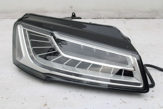 AUDI A8 4H LIFT PRZÓD Matrix maska błotniki zderzak przedni lampy błotnik lampa FL LY9T czarny D4 4H0941035 4H0941036 LED 0E0E