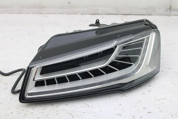 AUDI A8 4H LIFT PRZÓD Matrix maska błotniki zderzak przedni lampy błotnik lampa FL LY9T czarny D4 4H0941035 4H0941036 LED 0E0E