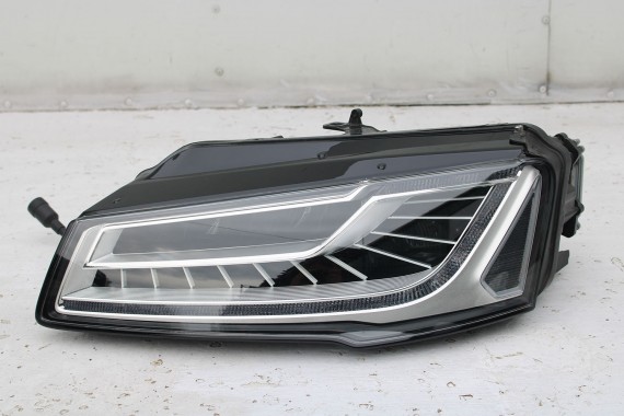 AUDI A8 4H LIFT PRZÓD Matrix maska błotniki zderzak przedni lampy błotnik lampa FL LY9T czarny D4 4H0941035 4H0941036 LED 0E0E