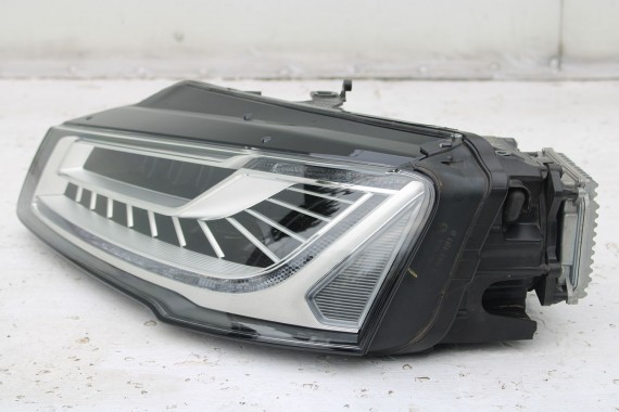AUDI A8 4H LIFT PRZÓD Matrix maska błotniki zderzak przedni lampy błotnik lampa FL LY9T czarny D4 4H0941035 4H0941036 LED 0E0E