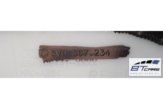 AUDI A3 SŁUPEK A POSZYCIE 8V0867233 8V0867234 poszycie górne podsufitki 8V 8V0 867 233 8V0 867 234 8V0867233 8V0867234 8V0867233