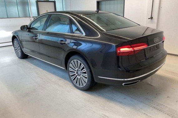 AUDI A8 4H LIFT PRZÓD Matrix maska błotniki zderzak przedni lampy błotnik lampa FL LY9T czarny D4 4H0941035 4H0941036 LED 0E0E