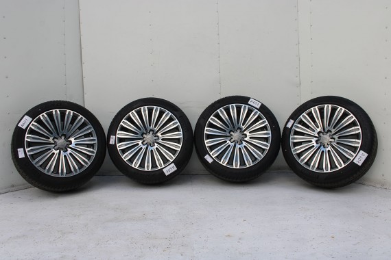 AUDI A8 4H D4 FELGI 20 cali 4H0601025CK OPONY LATO KOŁA felga 9J*20H2 ET37 opona GOODYEAR EAGLE F1 265/40/20 104Y A6 A7 4H 2010-