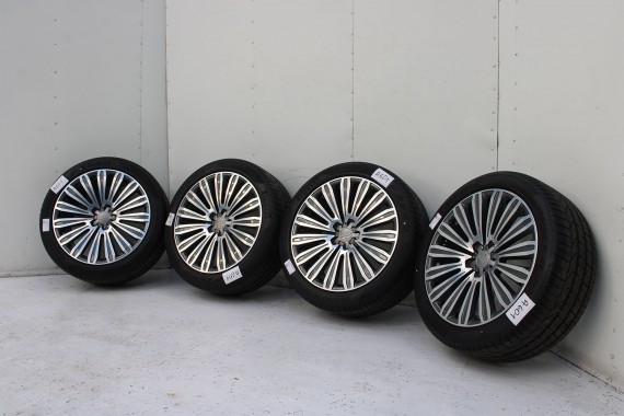 AUDI A8 4H D4 FELGI 20 cali 4H0601025CK OPONY LATO KOŁA felga 9J*20H2 ET37 opona GOODYEAR EAGLE F1 265/40/20 104Y A6 A7 4H 2010-