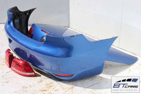 VW EOS FL LIFT TYŁ ZDERZAK TYLNY + KLAPA BAGAŻNIKA LR5Z Kolor: LR5Z - niebieski (rising blue metallic) GP 4C4C