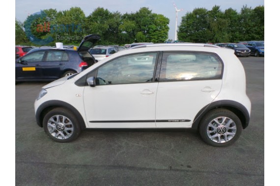 VW CROSS UP TYŁ LB9A TYŁ ZDERZAK tylny + KLAPA BAGAŻNIKA + LAMPY lampa LB9A - biały (candy white)