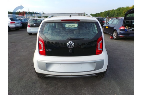 VW CROSS UP TYŁ LB9A TYŁ ZDERZAK tylny + KLAPA BAGAŻNIKA + LAMPY lampa LB9A - biały (candy white)