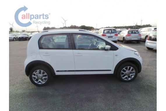 VW CROSS UP TYŁ LB9A TYŁ ZDERZAK tylny + KLAPA BAGAŻNIKA + LAMPY lampa LB9A - biały (candy white)