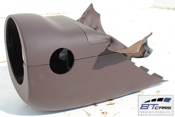 AUDI A8 OBUDOWA KIEROWNICY OSŁONA TAPICERKA 4H 4H0953512A 4H0953515A 4H0 953 512 A 4H0 953 515 A kolor BD6 - brąz balao d4