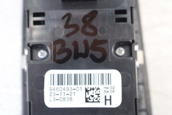 BMW 5 G30 PRZYCISKI SZYB przycisk 9460493 61319460493 drzwi lusterek panel 9299457 61319299457 9460493 9299457 9460493 9299457