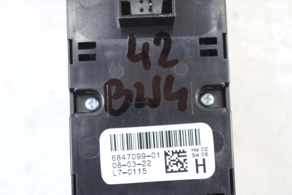 BMW 4 G26 PRZYCISKI SZYB przycisk 6847099 61316847099 drzwi lusterek panel 92994576847099 9299457 61319299457 6847099 6847099