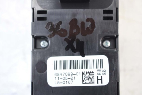 BMW X4 G02 PRZYCISKI SZYB przycisk 6847099 61316847099 drzwi lusterek panel 92994576847099 9299457 61319299457 6847099 6847099