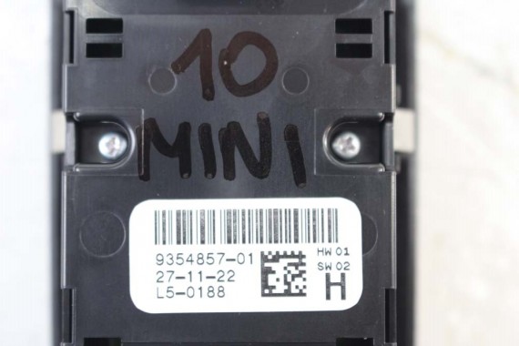 MINI CABRIO F57 PRZYCISKI SZYB 9354857 9354866 przycisk panel sterowania podnoszenia COOPER 61319354857 9354866 9354857 9354857