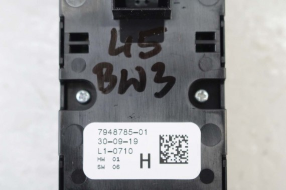 BMW 3 G20 PRZYCISKI SZYB przycisk 7948785 61317948785 drzwi lusterek panel 7948785 7948785 61317950756 79507567950756 7948785