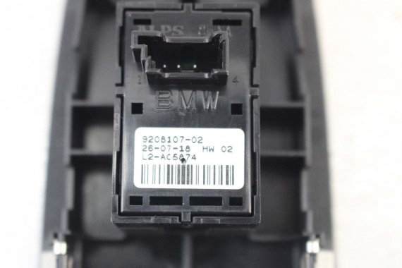BMW M2 F87 PRZYCISKI SZYB przycisk 9362126 61319362126 drzwi lusterek panel 9362126 9208107 61319208107 9362126 9208107 chrom