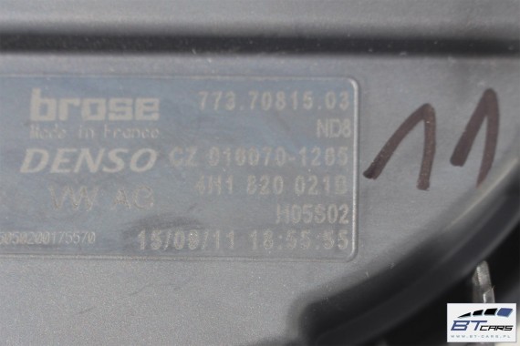 AUDI A6 A7 A8 WENTYLATOR NAGRZEWNICY 4H1820021B 4H1820021C dmuchawa 4H1 820 021 B 4H1820021 4H1820021A 4H1820021B 4H1820021C 4H