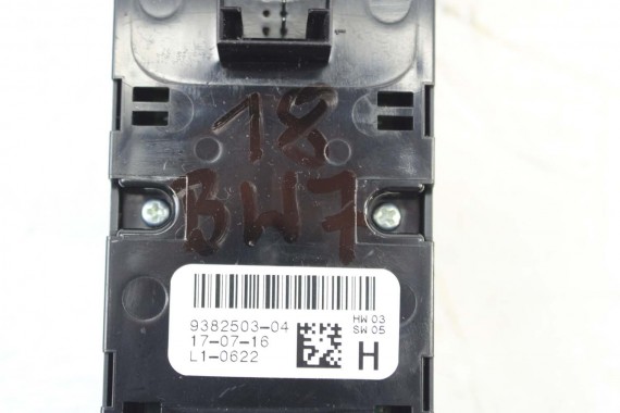 BMW 7 G12 PRZYCISKI SZYB przycisk 9382503 61319382503 drzwi lusterek panel 9382506 9299457 9878323 61319382506 9382506 9382503