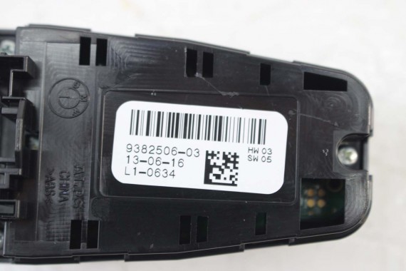 BMW 7 G12 PRZYCISKI SZYB przycisk 9382503 61319382503 drzwi lusterek panel 9382506 9299457 9878323 61319382506 9382506 9382503