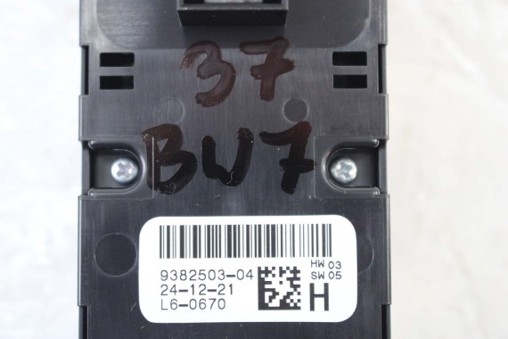 BMW 7 G12 PRZYCISKI SZYB przycisk 9382503 61319382503 drzwi lusterek panel 9382506 9299457 9878323 61319878323 9382506 9382503