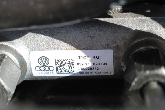 AUDI UKŁAD PALIWOWY 3.0 TDi WTRYSKI 059130277CP + LISTWA 059130089BT 059130090CN 057130764AE pompa 059130755CD silnik diesel VW