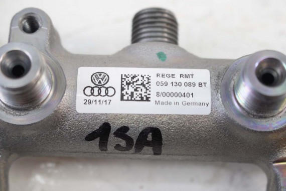 AUDI UKŁAD PALIWOWY 3.0 TDi WTRYSKI 059130277EK + LISTWA 059130089CS 059130090CS 057130764AE + pompa 059130755 silnik diesel vw